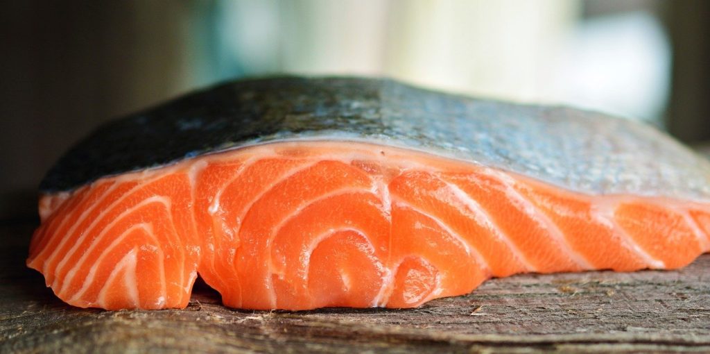 salmon farm raised is a good food with anti-inflammatory properties