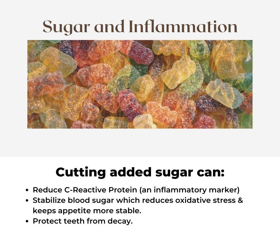Cutting sugar for a healthy lifestyle