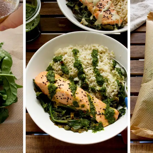 salmon and spinach anti inflammatory recipe for dinner