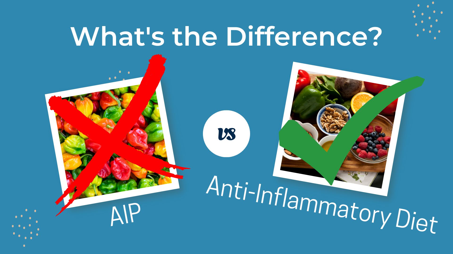 AIP vs. Anti-inflammatory Diet explained