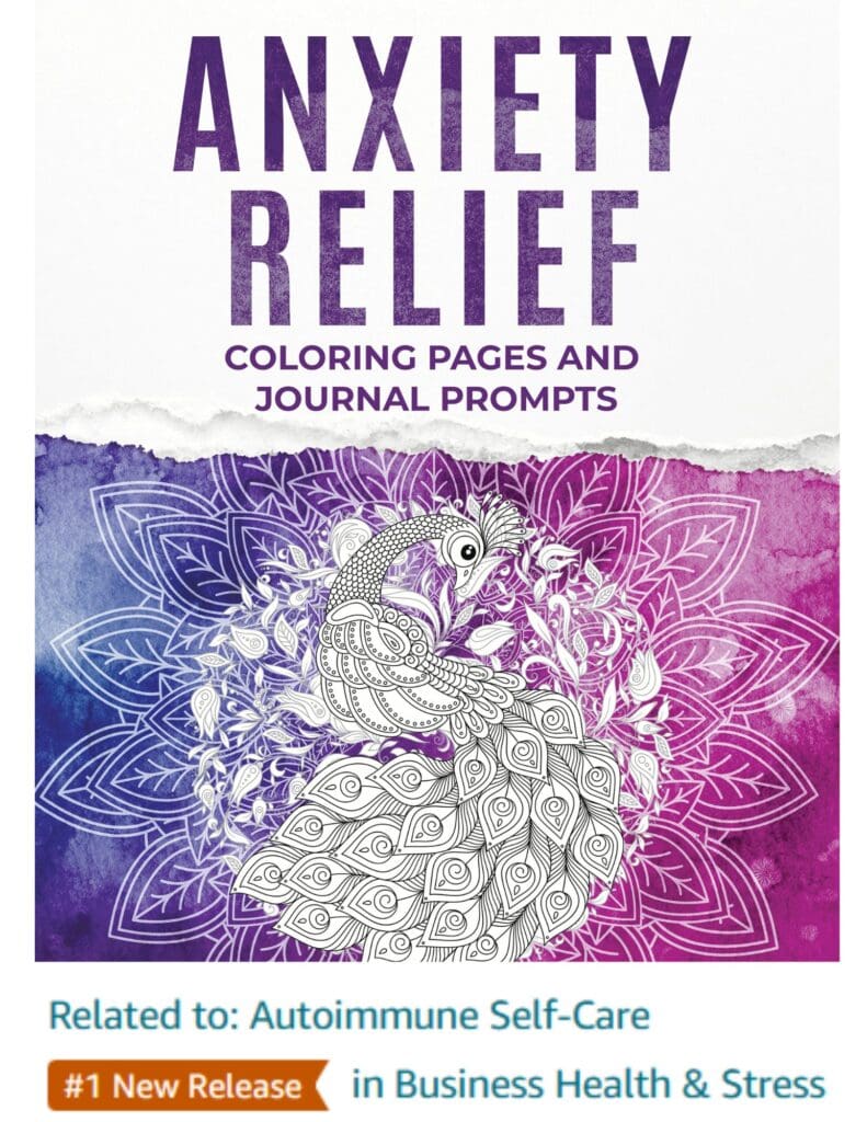 Anxiety Relief Coloring Pages and Journal Prompts