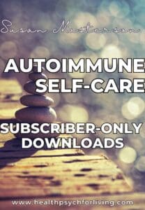 autoimmune self care Sjogren's DIsease free downloads